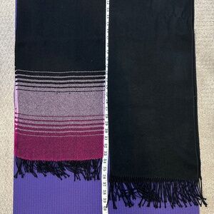 Two 100% Baby Alpaca Scarves with Fringe